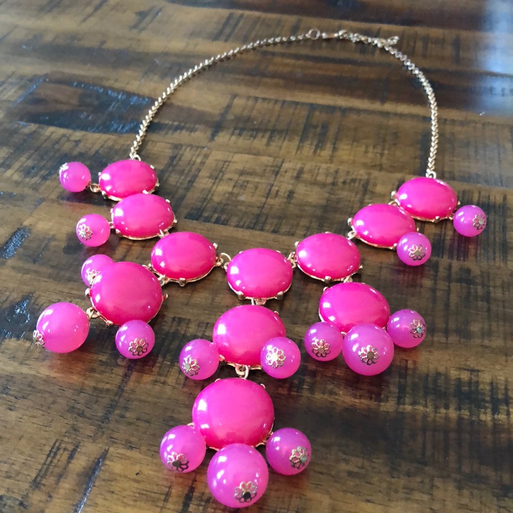 Pink Statement Necklace